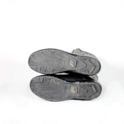 A pair of black ProBiker leather touring motorcycle boots in excellent 9/10 condition, size 40.