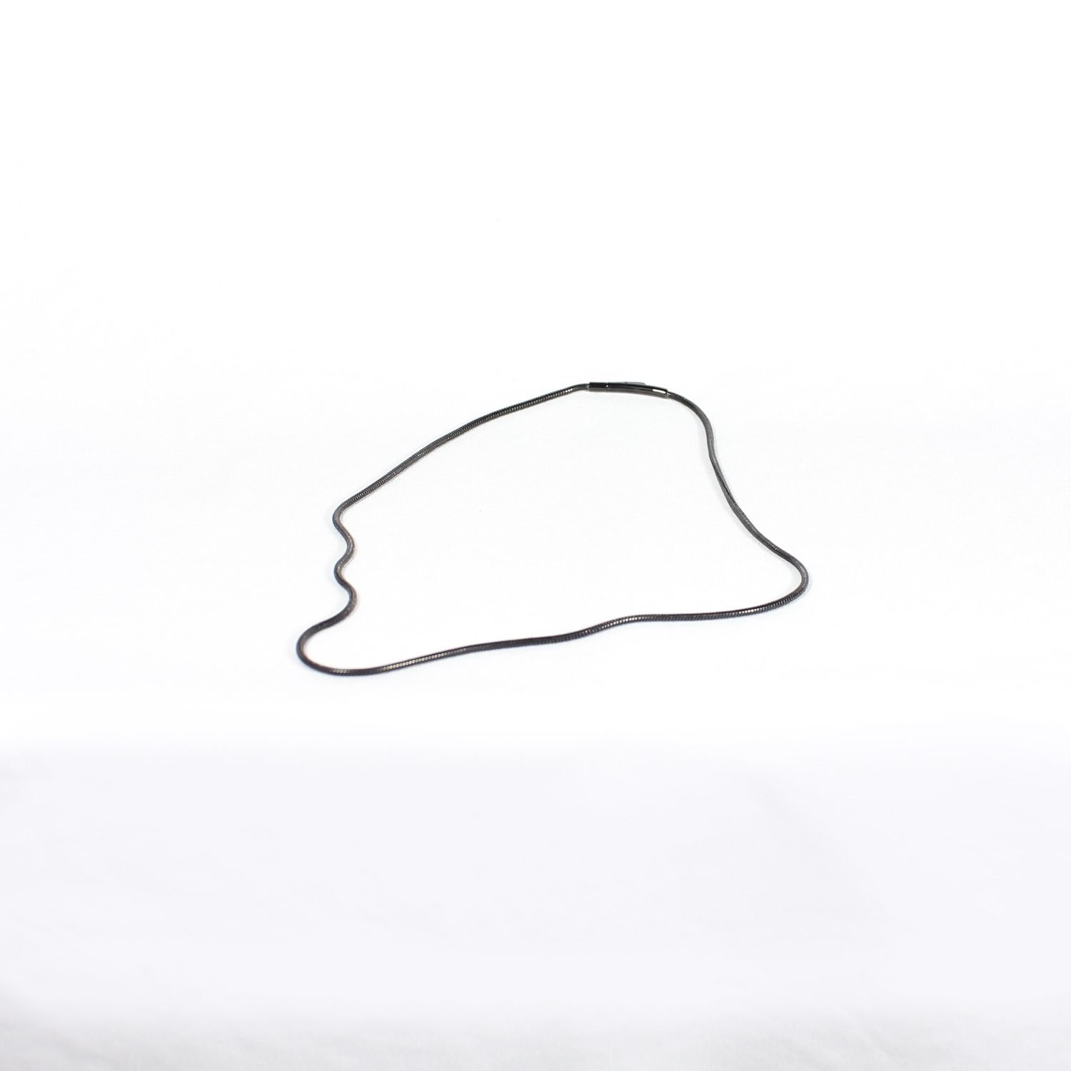 Black Stainless Steel Necklace - Image 3