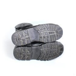 Cycle Spirit CS Touring III black leather motorcycle boots, size 37 — lightweight touring boots with reinforced toe and heel protection, durable build, non-waterproof design, and very good condition with minor wear marks.