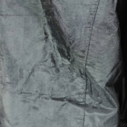 A black BLH all-season textile motorcycle jacket, size XL, in good condition. Features a waterproof climate membrane, removable thermal liner, CE-rated protection for shoulders, elbows, and back, and reflective stripes for visibility during touring and street riding.