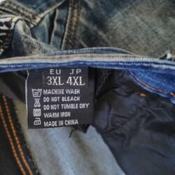 Men's denim blue wear-resistant stretch denim motorcycle riding jeans with removable knee and hip protectors